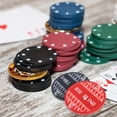 thumbnail image 3 of 2pcs Ceramic Poker Guard Round Poker Card Poker Guard Dealer Poker Game Accessory, 3 of 6