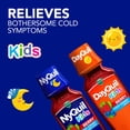 thumbnail image 4 of VICKS DayQuil and NyQuil Kids Cold & Cough Liquid, Cold Medicine for Children, Berry, 2x8 fl oz, 4 of 15