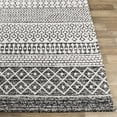 thumbnail image 4 of BoutiqueRugs Barnwood Moroccan Farmhouse Cotton Area Rug - Black, Cream - 1'10" x 2'11", 4 of 10