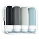 thumbnail image 1 of 4 Pack Travel Bottles for Toiletries, 2oz Travel Bottles, Leak Proof Travel Size Toiletry Container, 1 of 5