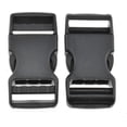 thumbnail image 1 of SGH Pro Quick Side Release Buckles 0.75' Wide Dual Adjustable Clips Snaps No Sewing Heavy Duty Plastic 7 Pack Replacement for Nylon Strap Webbing Survival Paracord Backpack Fanny Pack Waist Strap, 1 of 8