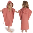 thumbnail image 1 of Toalla de playa con capucha ZICOTO Soft Waffle Cotton para niños, 1 of 7