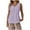 Purple, variant on AherBiu Cotton Linen Tank Tops for Women Eyelet V Neck Sleeveless Shirt Blouse Summer Casual Lightweight Camisole Tops