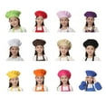 thumbnail image 2 of (Price/12Pcs)TOPTIE Child's Cotton Canvas Adjustable Chef Hat, M-23 inches, 2 of 6