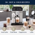 thumbnail image 3 of De'Longhi Eletta Explore Fully Automatic Espresso Machine with Cold Brew, ECAM45086S, 3 of 10