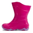 thumbnail image 4 of Bota Lluvia Niña Bubble Gummers Burbujas 15-21 Bugambilia violeta 17, 4 of 7