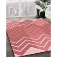 thumbnail image 2 of Ahgly Company Indoor Rectangle Patterned Light Salmon Pink Area Rugs, 8' x 12', 2 of 6