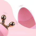 thumbnail image 5 of Electric Facial Cleansing Brushes Ball Roller Massager Rechargeable Silicone Sonic Exfoliating Facial Pores Clean, 5 of 5