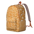 thumbnail image 2 of Yellow Puppy Dog Food Footprints Backpack for School,Cute School Bag,Schoolbag with Adjustable Shoulder Straps & Padded Back,15.7"x11.8"x5.5", 2 of 5