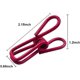 thumbnail image 4 of Clips para virutas, clip de acero recubierto de PVC para envasado de alimentos, bolsas para virutas, ropa, papel, paquete de 40, 2 pulgadas, 4 of 4
