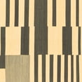 thumbnail image 1 of Ahgly Company Indoor Square Abstract Brown Modern Area Rugs, 3' Square, 1 of 4