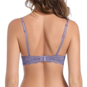 Women's Signature Lace Push-Up Bra add 2 cup sizes
