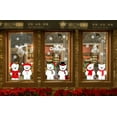 thumbnail image 4 of Christmas Sticker for Window Window Family Shop DIY Wall Sticker 6 Bear Snowflake, 4 of 5