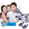 thumbnail image 3 of WLOELOEW C Children'S Dinosaur Light Concert Walk Will Be Called Mechanical Dinosaur Model Toy With Spray Effect, 3 of 9
