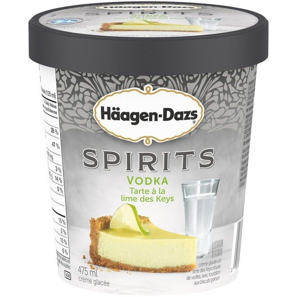 HÄAGEN-DAZS® Spirits Vodka Tarte à la lime des Keys 475 ml