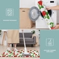 thumbnail image 6 of Red Strawberry Plants Fruit Flower Leaf Kitchen Rugs Sets Of 3,Kitchen Runner Rugs Non Skid Washable,Decorative Kitchen Floor Mats for Kitchen,Sink,Laundry,17"x30"+ 17"x47" + 17"x59", 6 of 6