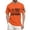 #01 Orange, variant on 250 Year Celebration Patriotic Shirts for Men Patriotic Usa Flag Print Crew Neck Short Sleeve Shirts Moisture Wicking Relaxed Fit Comfy Workout Muscle Tops, Red, #01 Red