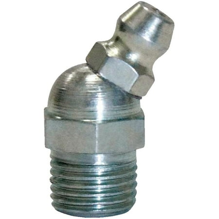 

Plews LubriMatic-2 pcs Plews Lubrimatic 45 Deg Short 1/8 Grease Fitting
