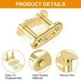 Yazoeiaing 9PCS 420 Chain Master Link for Coleman Mini Bike Chain Q6V