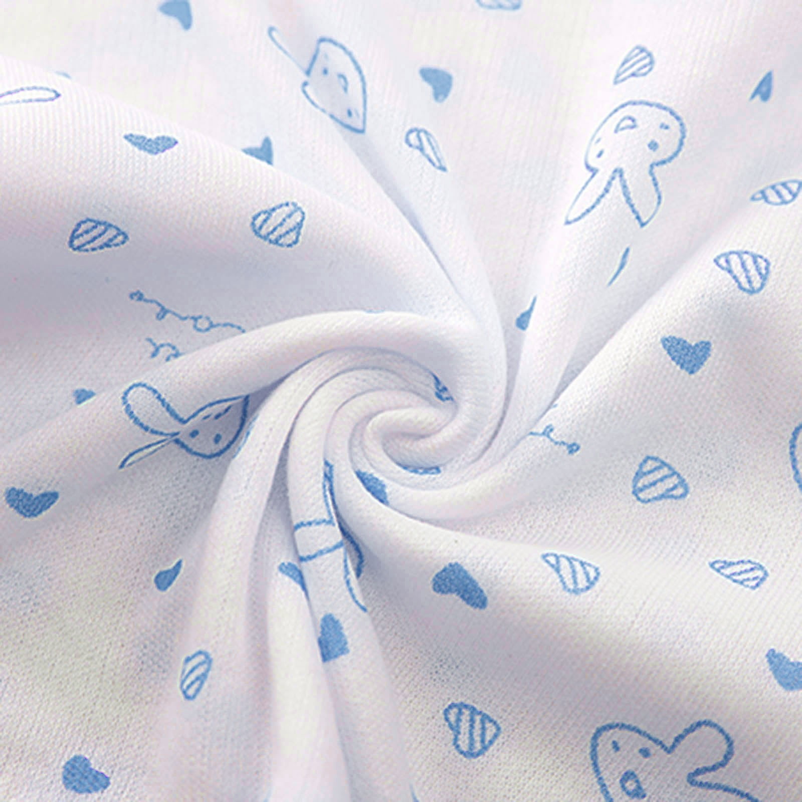 Ketyyh-chn99 0-3 Months Baby Girl Clothes 8Pcs Baby Clothing Set Layette Shower Girls Boys Unisex Grow Comfort Soft Clothes Cartoon Outfits Gift Blue,0-3 Months