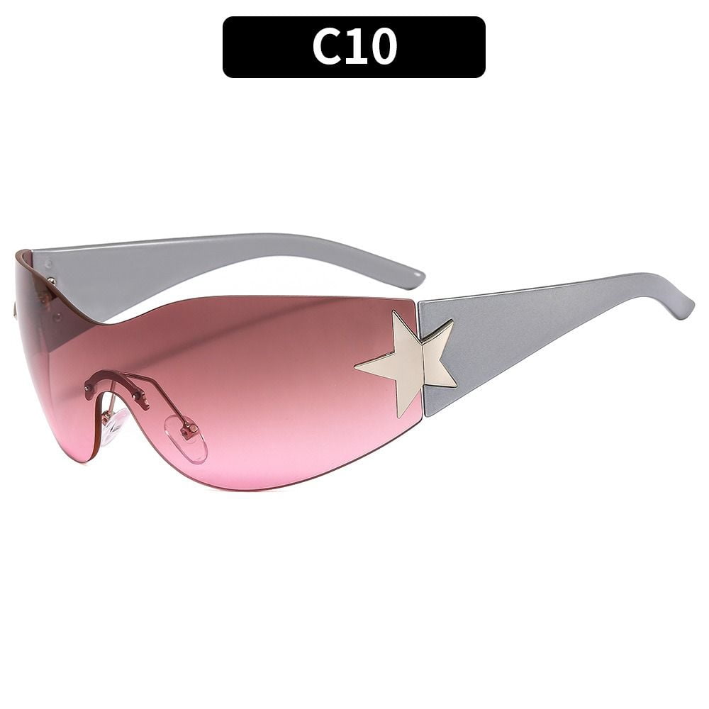 Lady G Costume – Gafas de sol punk con flecos largos rubios – Juego de accesorios de disfraz de diva de estrella pop para Halloween, fiestas y eventos Lady G Costume – Gafas de sol punk con flecos largos rubios – Juego de accesorios de disfraz de diva de estrella pop para Halloween, fiestas y eventos