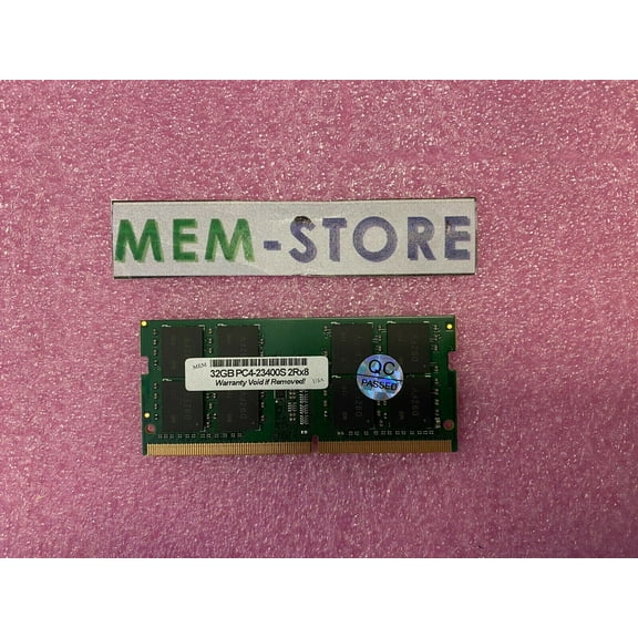32GB DDR4 2933MHz SODIMM Kingston KCP429SD8/32 Equivalent RAM Memory Upgrade (3rd Party)