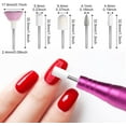 thumbnail image 3 of Monebena 15 Pcs Nail File Replacement Head Refills Set for Finishing Salon Electronic Manicure, 3 of 7