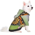 thumbnail image 2 of Balery A monarch butterfly Sudadera con Capucha para Perros Pequeños – Ropa para Mascotas, Disfraz para Perros y Gatos, Ideal para Fiestas y Cosplay-Small, 2 of 7