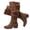 Tan 102, variant on Love Steetly Women's Extra Wide Calf Knee High Boots.