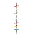 thumbnail image 1 of Bird Ladder Toy Parakeet Stand Perch Bird Cage Ladder Wooden Bird Ladder Bird Cage Toy, 1 of 9