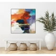 thumbnail image 2 of Giant Art Canvas  30x30 Interplay Framed in Pink, 2 of 3