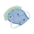 thumbnail image 2 of Cute Hen Saddle, Reusable Easy To Clean Rich Pattern Safe Chicken Apron Comfortable  For Pet For Poultry Pink Pineapple,Blue Pineapple, 2 of 8