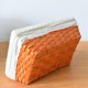thumbnail image 3 of Hand Woven Storage Basket Desktop Natural Straw Storage Box Sundries Gadgets Organizer Cosmetic Container Organization White, 3 of 4