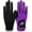 Women-Purple, variant on Horse Riding Gloves Equestrian Women Mesh Breathable Lightweight Color Pack, Comfortable Grip for Summer