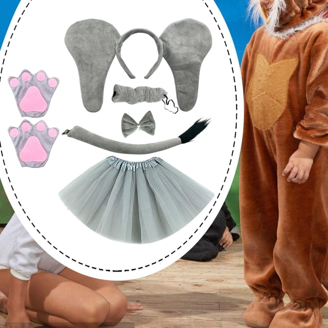 Conjunto de disfraz de para niños, cosplay, decoración de Halloween para decoración de fiesta