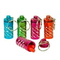 thumbnail image 2 of Ezy Dose Airtight Large Metal Sparkle Pill Fob -(Set of 5) Color Will Vary, 2 of 7
