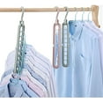 thumbnail image 7 of 4 Pack-Closet-Organizers-and-Storage, Magic Hangers Space Saving for Clothes, Closer Organizer Space Saver Hanger Organizer for Multipurpose, Dorm Room Essentials, Pink, 7 of 7