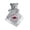 TEAM 1, variant on BabyFanatic Gray Security Bear - NCAA Kansas Jayhawks