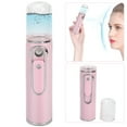 thumbnail image 4 of Pulverizador facial nano recargable por USB, humidificador facial hidratante, color rosa, 4 of 14