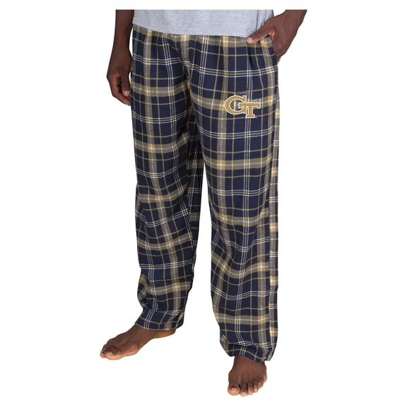 Men's Concepts Sport Navy/Gold GA Tech Yellow Jackets Ultimate Flannel Pants