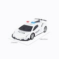 thumbnail image 3 of ChicYu Remote Control Polices Car High Speed Cop 1:20 Scale Radio Control Patrol Sports Vehicle with Headlights White, 3 of 5
