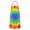 Rainbow Tie Dye, variant on Rainbow Tie Dye Mandala Pattern Apron-Garden Aprons for Women with Pockets-Cotton Linen Waterproof Kitchen Cooking Gardening Aprons Adjustable for Kitchen,Cooking,BBQ and Salon 33x27 Inch