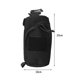 thumbnail image 5 of Bolsa Con Correa Para El Hombro Bolsa de correa de hombro Molle para exteriores, para acampar, senderismo, EDC, bolsa de herramientas para llaves (negro), 5 of 6
