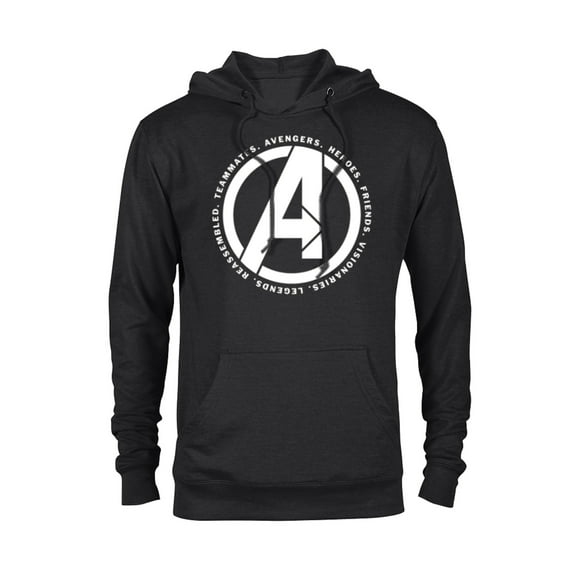 Marvel Avengers: Endgame Logo Heroes and Legends - Pullover Hoodie for Adults - Customized-Black