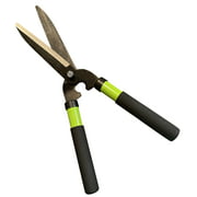 Garden Guru Hedge Shears Clippers for Trimming & Shaping Borders, Decorative Shrubs, Bushes, Grass â€“ 15 inch High Carbon Steel Gardening Hedge Clippers & Shears with Comfort Grip Handles