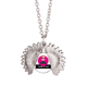 thumbnail image 1 of Musica hip hop mantiene cierto Collar de girasol collar collar collar colgante, 1 of 3
