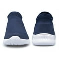 thumbnail image 5 of ADQ Women's Sneakers Lightweight Walking Shoes Breathable Slip-on Flats Navy Blue 7, 5 of 7