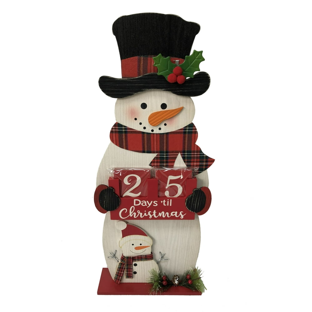 Holiday Time 22in Snowman Advent Calendar Walmart Walmart holiday-time-22in-snowman-advent-calendar-walmart-walmart