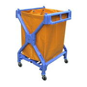 X Shape Plastic Heavy Duty Laundry Hamper Laundry Cart AF08158