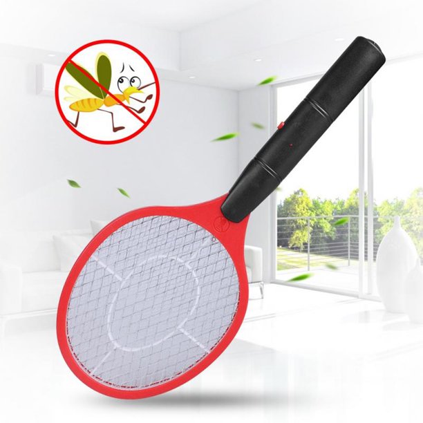 GeweYeeli Flies Killer Racket Long Handle Batteryoperated Bug Swatter